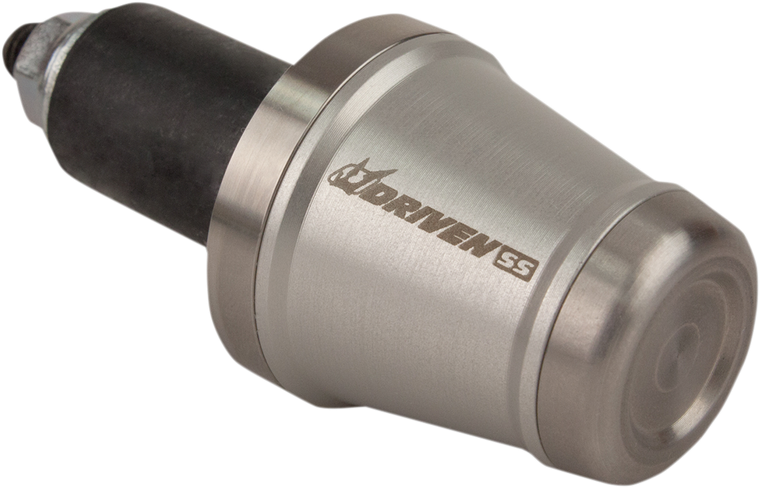 Driven Racing - Bar End Weight - Stainless Steel/Silver - Stainless Steel Handlebar End Weight - DBEW-SS-SL