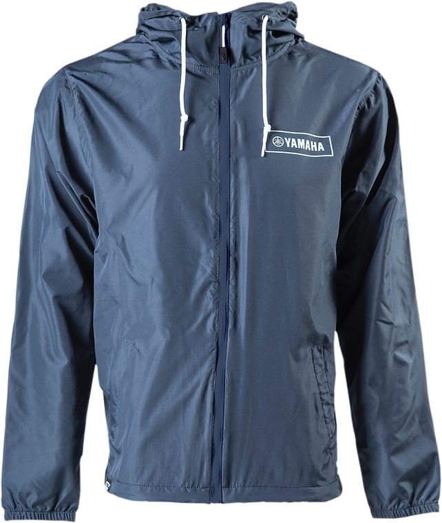 Factory Effex - Yamaha Windbreaker - Navy - Large - Yamaha Windbreaker - 25-85224