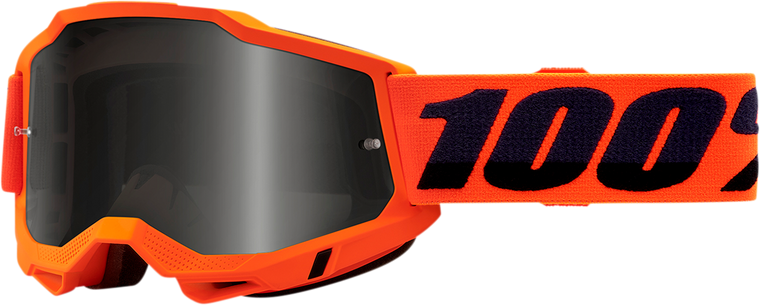 100% - Accuri 2 Sand Goggles - Neon Orange - Smoke - Accuri 2 Sand Goggles - 50020-00004 100% - Accuri 2 Sand Goggles - Neon Orange - Smoke - Accuri 2 Sand Goggles - 50020-00004