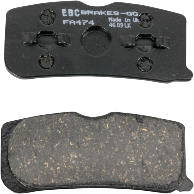 Ebc - Organic Brake Pads - Spyder - FA474 - Organic Base "FA" Brake Pads - FA474