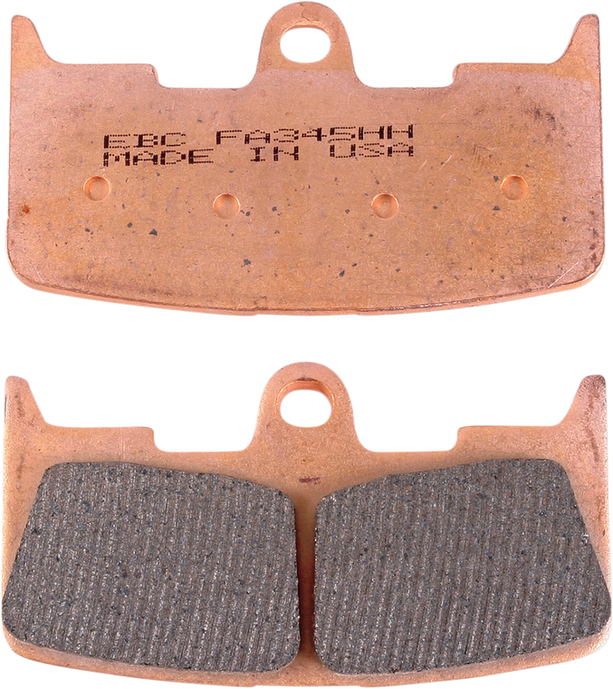 Ebc - HH Brake Pads - FA345HH - Sintered Metal Harley/Buell  Brake Pad - FA345HH
