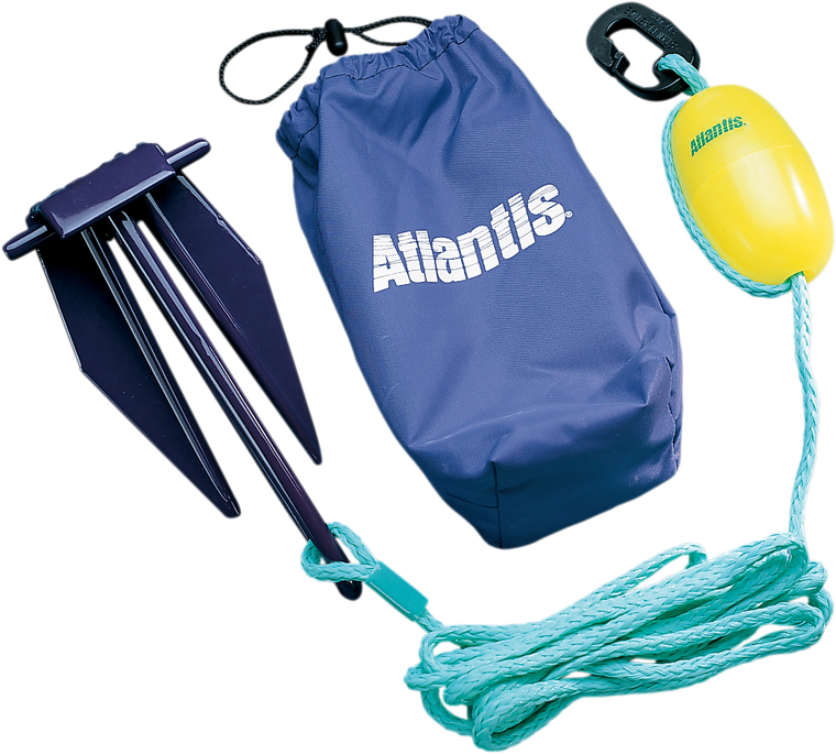 Atlantis - PWC Anchor & Bag - Navy - Fluke Anchor System - A2382