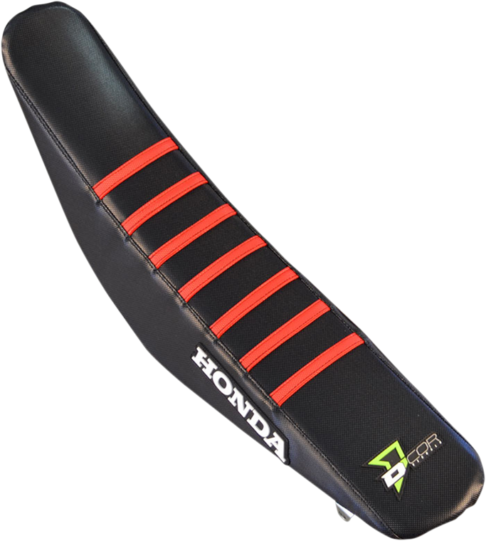 D'cor Visuals - Seat Cover - Black/Red - CRF '17-'21 - Seat Cover - 30-10-461