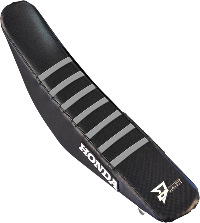 D'cor Visuals - Seat Cover - Black/Gray - CRF110 '19-'23 - Seat Cover - 30-10-082