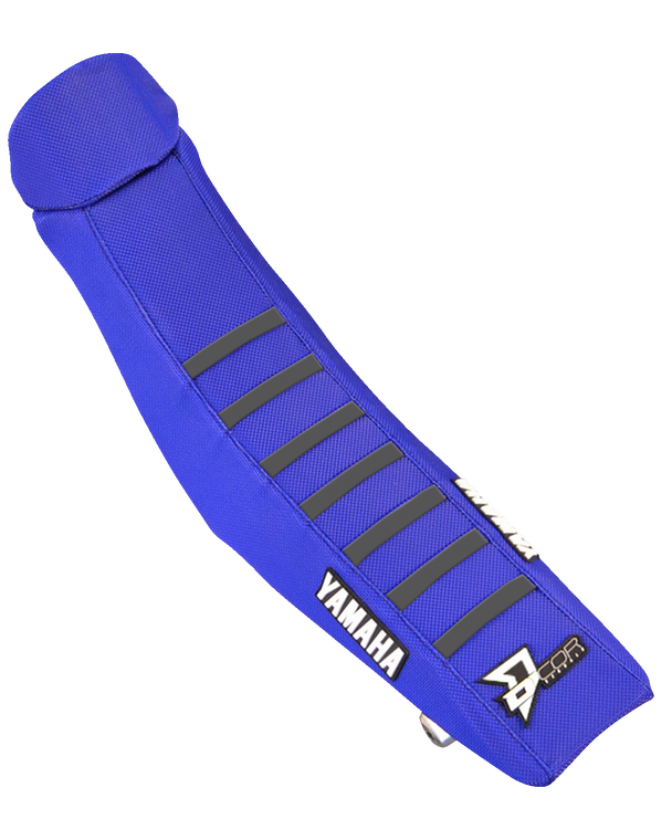 D'cor Visuals - Seat Cover - Blue w/ Dark Gray Ribs - YZ '22-'23 - Seat Cover - 30-50-145