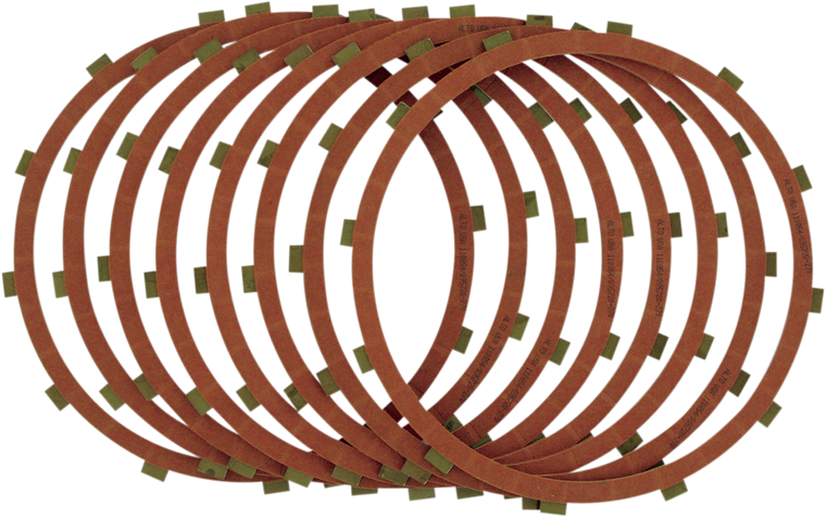 Alto Products - Red Eagle Plates - Red Eagle Organic Clutch Friction Plate Set - 95752