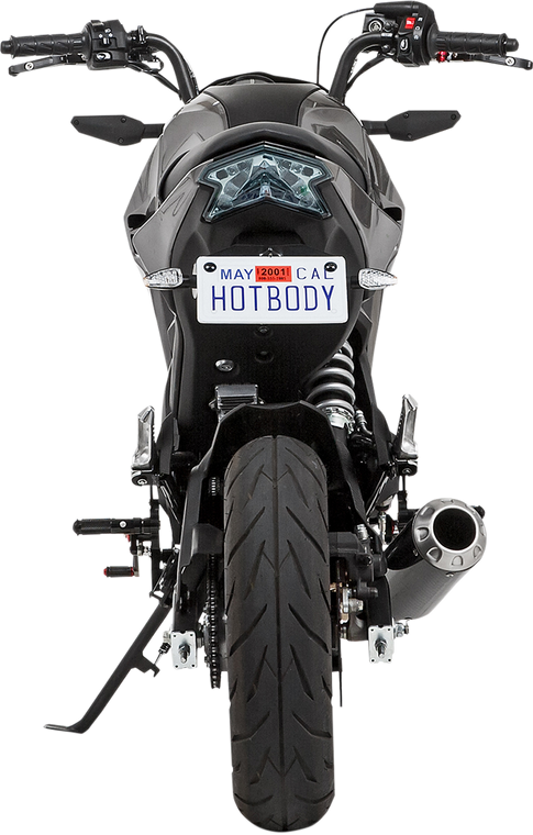 Hot Bodies - Fender Eliminator - 17-18 Z125 - Black - TAG Fender Eliminator for Kawasaki - 51602-1000