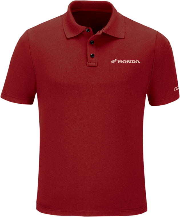 Factory Effex - Honda Polo Shirt - Red - XL - Honda Polo Shirt - 25-85306