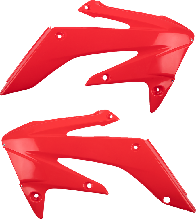 Cycra - PowerFlow Shrouds - Red - Powerflow Intake Radiator Shrouds - 1CYC-1875-33