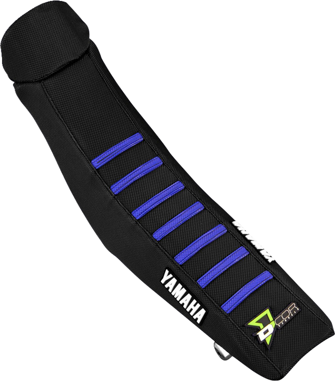 D'cor Visuals - Seat Cover - Black/Blue - YZ450 '23 - Seat Cover - 30-50-500