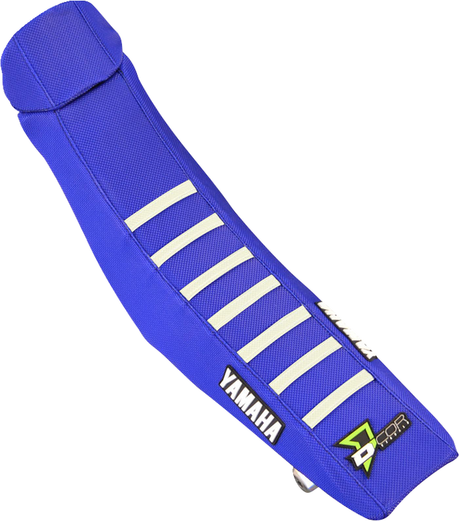 D'cor Visuals - Seat Cover - Blue/White - YZ450 '23 - Seat Cover - 30-50-503