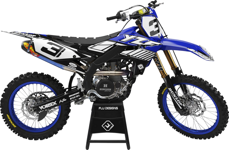 Flu Designs Inc. - Graphic P6 - YZ 125/250 - P6 Graphics - 31183