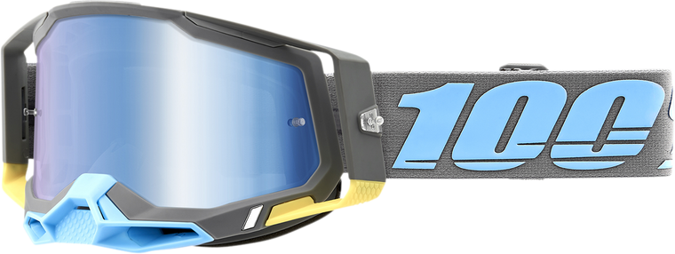 100% - Racecraft 2 Goggles - Trinidad - Blue Mirror - Racecraft 2 Goggles - Trinidad - Blue Mirror - 50010-00008 100% - Racecraft 2 Goggles - Trinidad - Blue Mirror - Racecraft 2 Goggles - Trinidad - Blue Mirror - 50010-00008