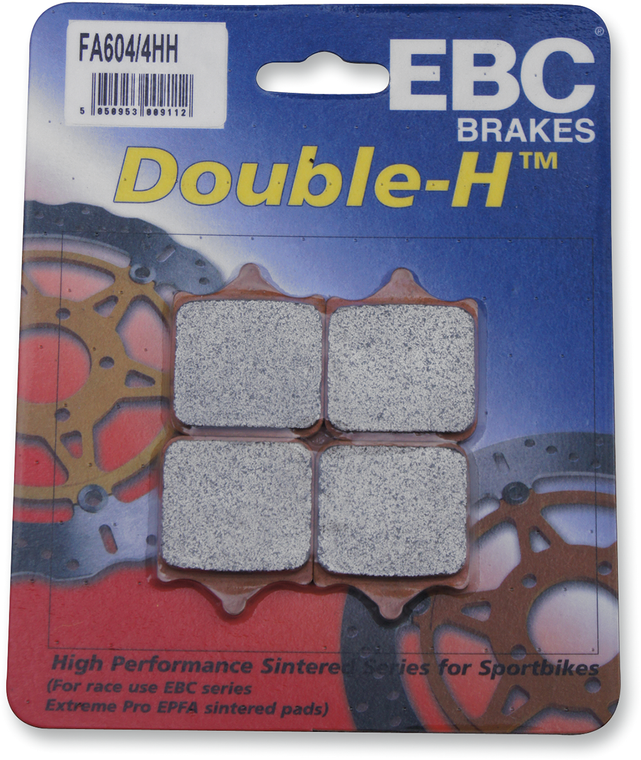 Ebc - HH Brake Pads - FA604/4HH - Sintered "HH" Brake Pads - FA604/4HH