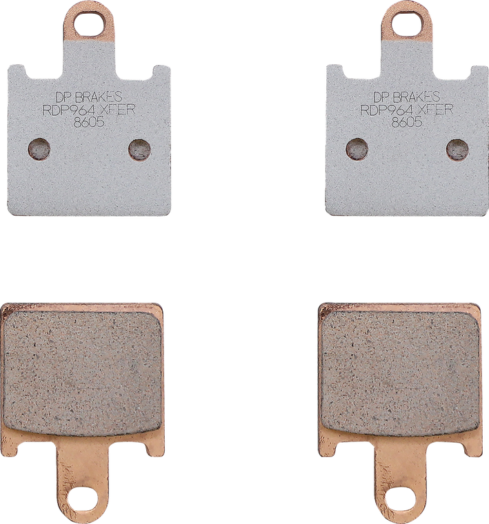 Dp Brakes - RDP Racing Brake Pads - ZX-14R - RDP X-Race Titanium Sintered Brake Pads - RDP964 Dp Brakes - RDP Racing Brake Pads - ZX-14R - RDP X-Race Titanium Sintered Brake Pads - RDP964