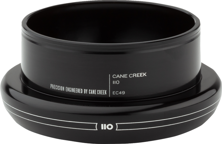 Cane Creek Cycling Components - 40-Series Headset - Complete - ZS44/28.6/H8 - EC49/40 - 40-Series Complete Headset - BAA0445K