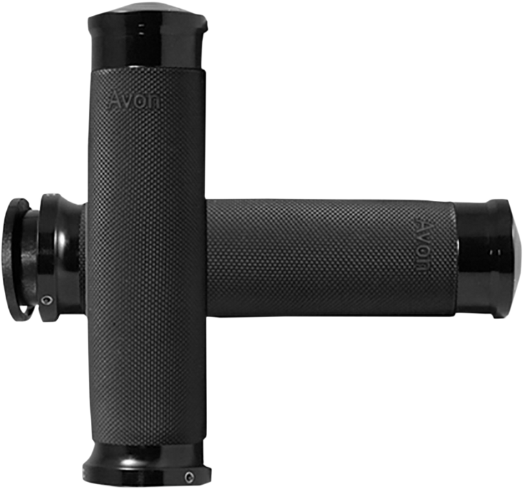 Avon Grips - Grips - Custom Contour - Indian - Black - Custom Contour Grips - IN-TO-CC-86-AN