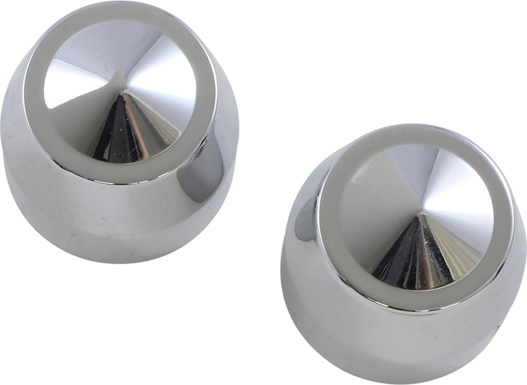 Accutronix - Axle Caps - Elite - Chrome - 1" - Front Axle Cap - TAC101-EC