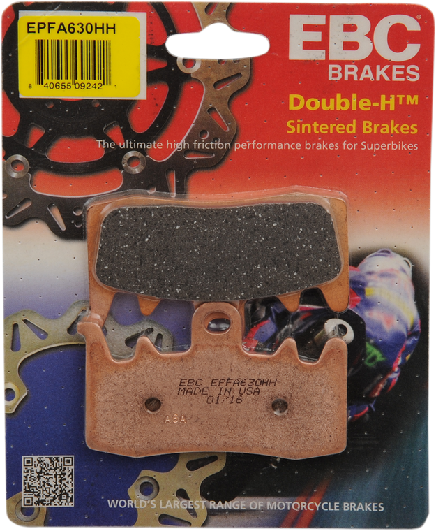 Ebc - Brake Pads - EPFA630HH - Extreme Performance Sintered "EPFA" Brake Pads - EPFA630HH