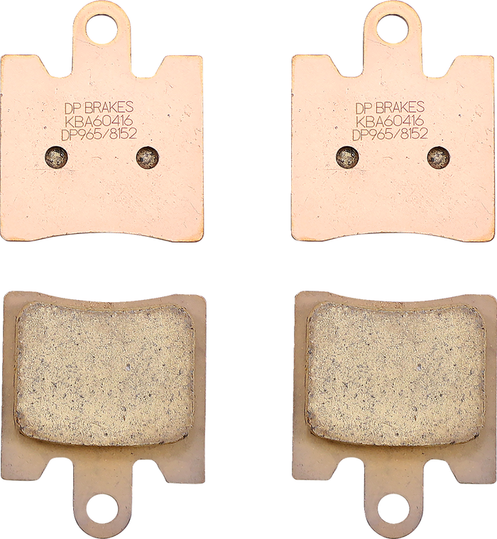 Dp Brakes - Standard Brake Pads - FJR - Standard DP Sintered Brake Pads - DP965 Dp Brakes - Standard Brake Pads - FJR - Standard DP Sintered Brake Pads - DP965