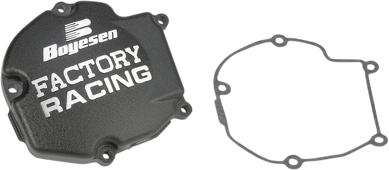 Boyesen - Ignition Cover - Black - KX125 - Factory Ignition Cover - SC-11AB