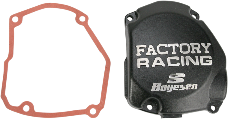 Boyesen - Ignition Cover - Black - RM125 - Factory Ignition Cover - SC-21CB