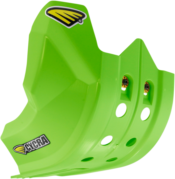 Cycra - Skid Plate - Green - Full Armor Skid Plate - 1CYC-6227-72
