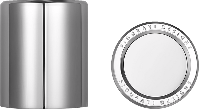 Figurati Designs - Docking Hardware Covers - Short - Stainless Steel - Docking Covers - FD60-DC-2530-SS