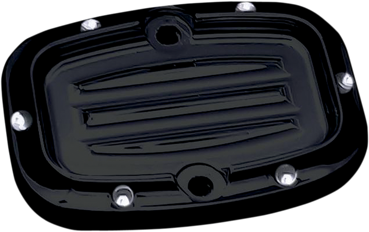 Covingtons - Rear Master Cylinder Cover - Dimpled - Black - Master Cylinder Cover - C1157-B