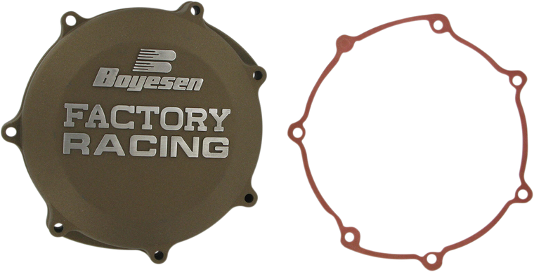 Boyesen - Clutch Cover - Gold - YFZ450 - Factory Clutch Cover - CC-38AM