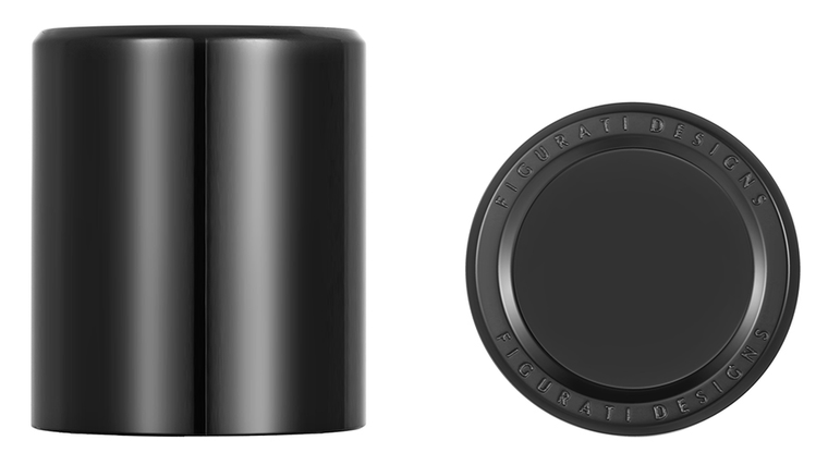 Figurati Designs - Docking Hardware Covers - Black - Docking Covers - FD65-DC-2730-BK