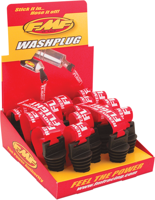 Fmf - Wash Plug Display - 4-Stroke - 20-Pack - Wash Plug Display - 11384