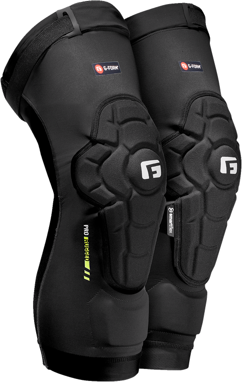 G-form - Pro-Rugged 2 Knee Guards - Black - XL - Pro-Rugged 2 Knee Guards - KP3402016
