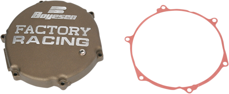 Boyesen - Clutch Cover - Gold - KX250 - Factory Clutch Cover - CC-12M