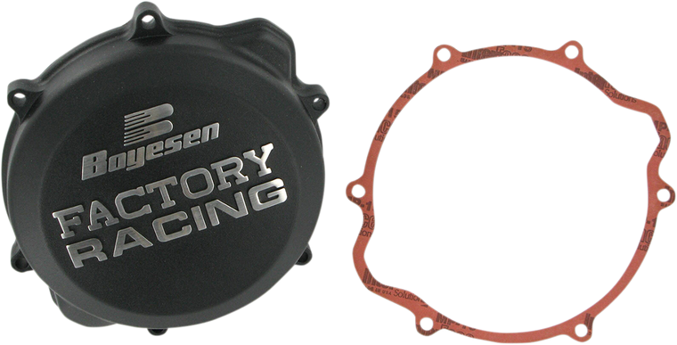 Boyesen - Clutch Cover - Black - CRF450 - Factory Clutch Cover - CC-06XB