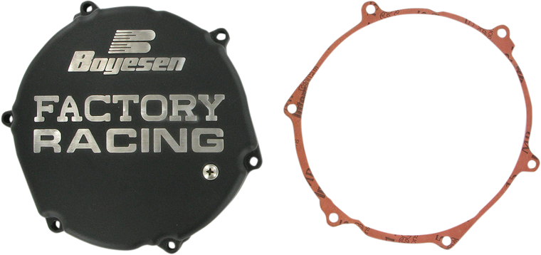 Boyesen - Clutch Cover - Black - KX250 - Factory Clutch Cover - CC12B