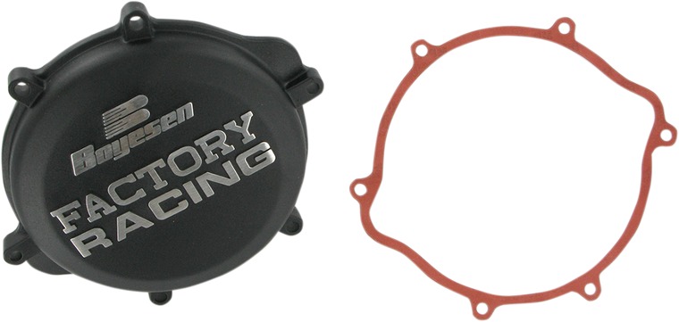 Boyesen - Clutch Cover - Black - RM125 - Factory Clutch Cover - CC21AB Boyesen - Clutch Cover - Black - RM125 - Factory Clutch Cover - CC21AB