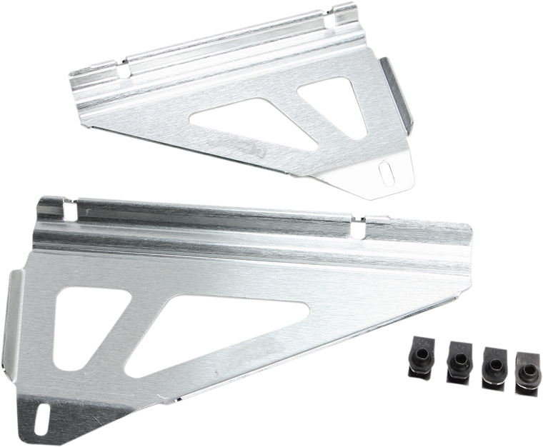 Devol - Radiator Brace - Kawasaki - Radiator Race Braces - 0122-2504 Devol - Radiator Brace - Kawasaki - Radiator Race Braces - 0122-2504