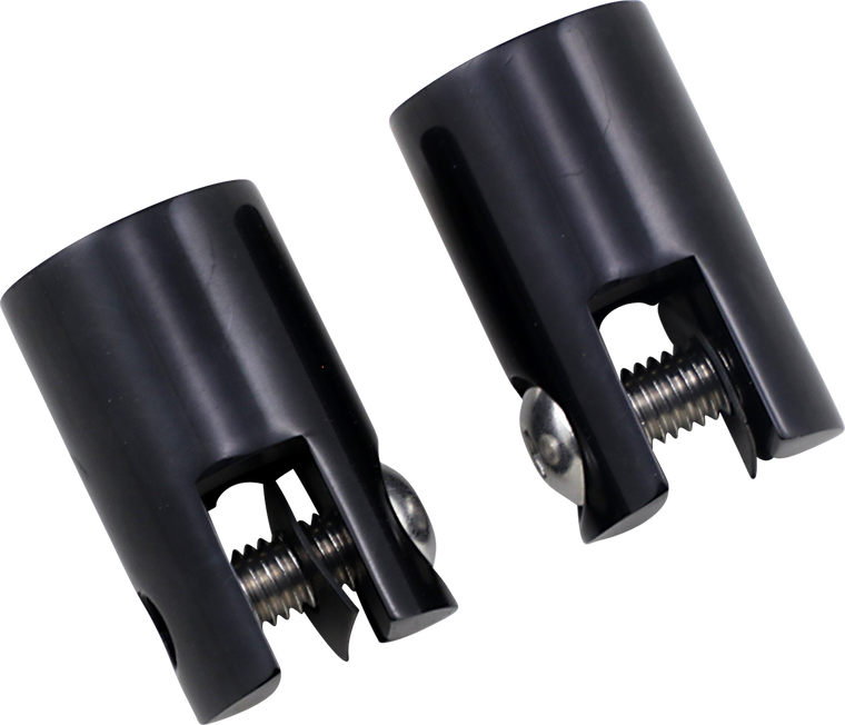 Accutronix - Rear Peg Mount - Black - 1/2"-13 - Footpeg Mounts - FPMT400-B