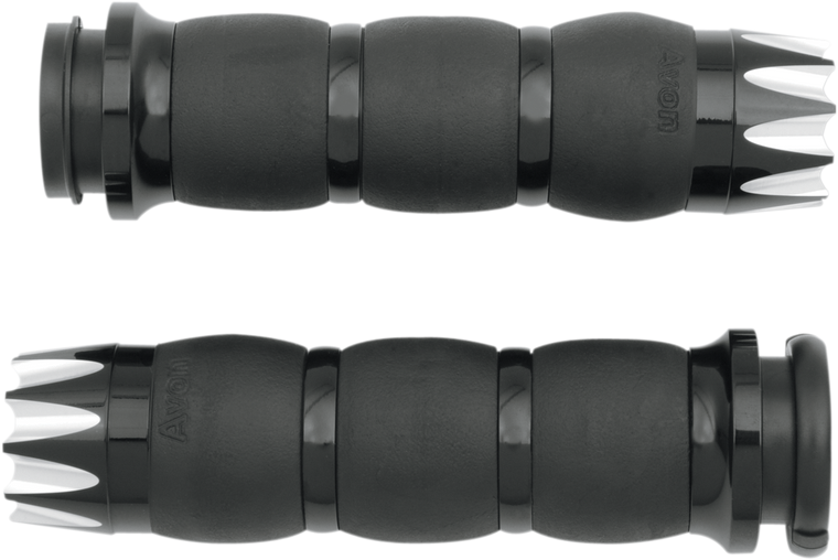 Avon Grips - Grips - Excalibur - Velvet - TBW - Black - Excalibur Velvet Air Grips - AIR-96-AN-FL-EX
