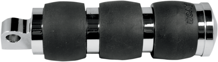 Avon Grips - Footpegs - Velvet Air - Chrome - Male-Mount Footpegs - FP-AIR-93