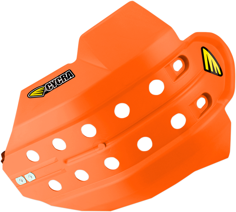 Cycra - Skid Plate - Orange - Full Armor Skid Plate - 1CYC-6214-22