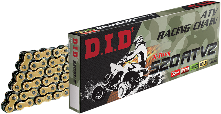 Did - 520 ATV2 - Chain - 84 Links - 520 ATV2 Chain - D18520ATV284
