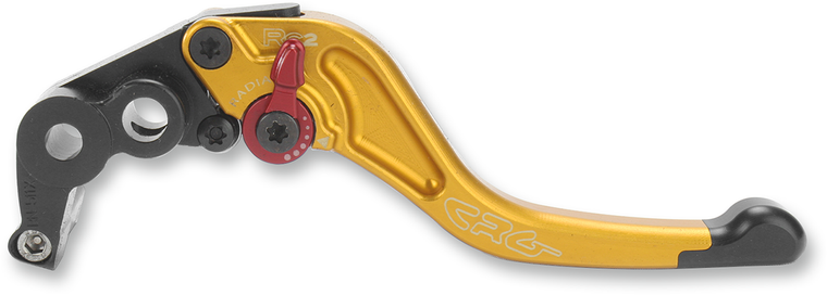 Crg - Brake Lever - RC2 - Short - Gold - RC2 Shorty Brake Lever - 2RN-511-H-G