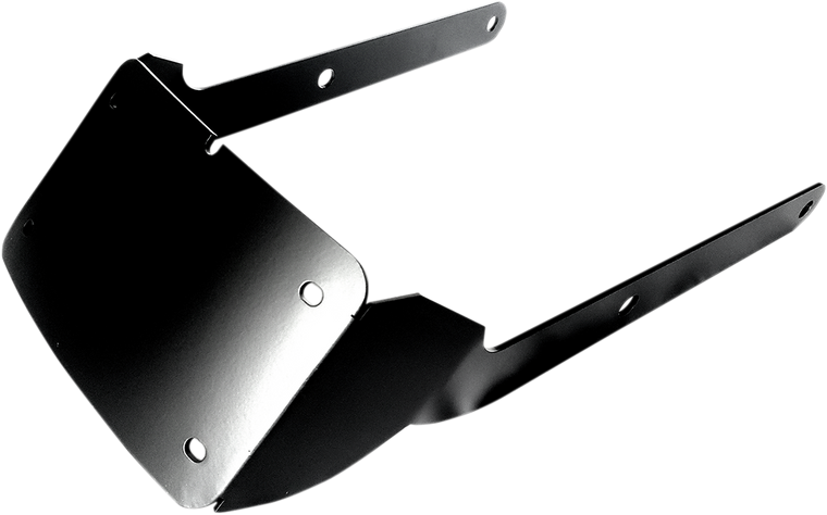 Cycle Visions - Curved License Plate Mount - Harley Davidson - Curved License Plate Holder - CV4654MT