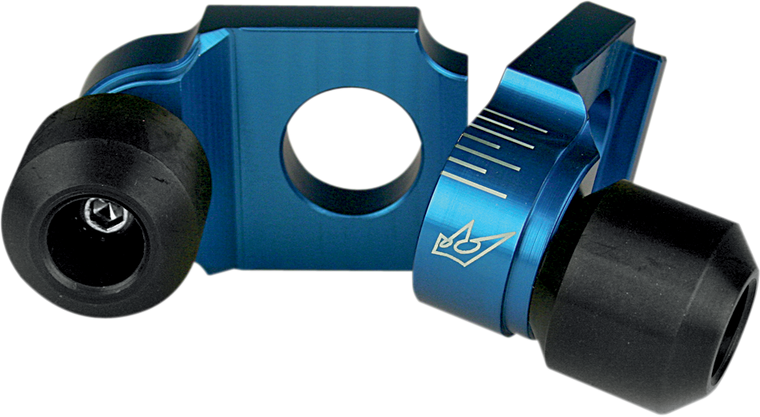 Driven Racing - Axle Block Sliders - Suzuki - Blue - Axle Block Sliders - DRAX-102-BL