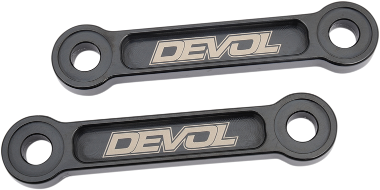 Devol - Lowering Link - Lowers 1.75" - Black - Lowering Link - 0115-4302 Devol - Lowering Link - Lowers 1.75" - Black - Lowering Link - 0115-4302