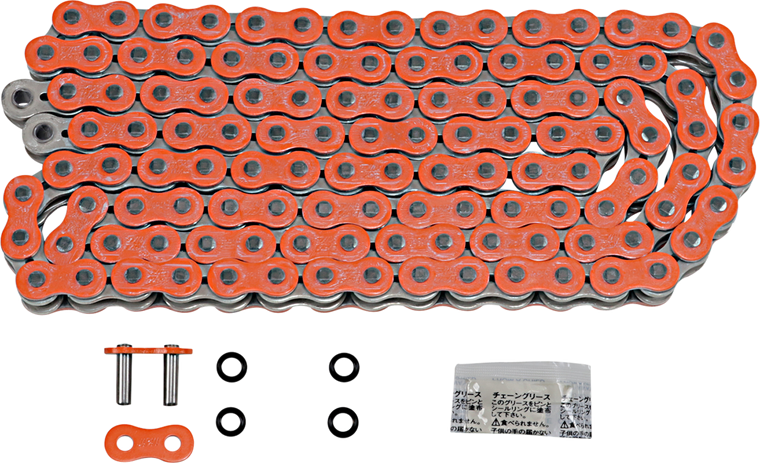 Ek - 520 MVXZ2 - Chain - Orange - 120 Links - 520 MVXZ2 Chain - 520MVXZ2-120/O