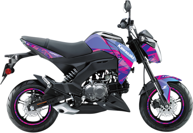 D'cor Visuals - Graphic Kit - Pro Z Icon - Z125 Pro Graphics Kit - 20-20-325