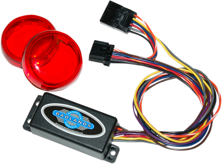Badlands - Plug-In Illuminator with Red Lenses - XL - Plug-In Illuminator with Red Lenses - ILL-04-RL-C Badlands - Plug-In Illuminator with Red Lenses - XL - Plug-In Illuminator with Red Lenses - ILL-04-RL-C